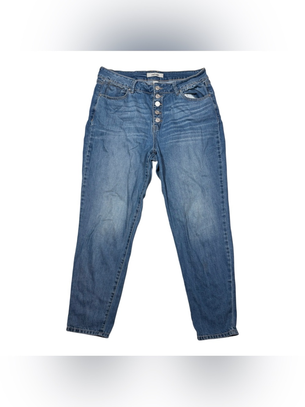 Refuge Button Fly Jeans